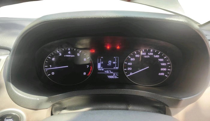 2017 Hyundai Creta SX PLUS 1.6 PETROL, Petrol, Manual, 79,803 km, interior