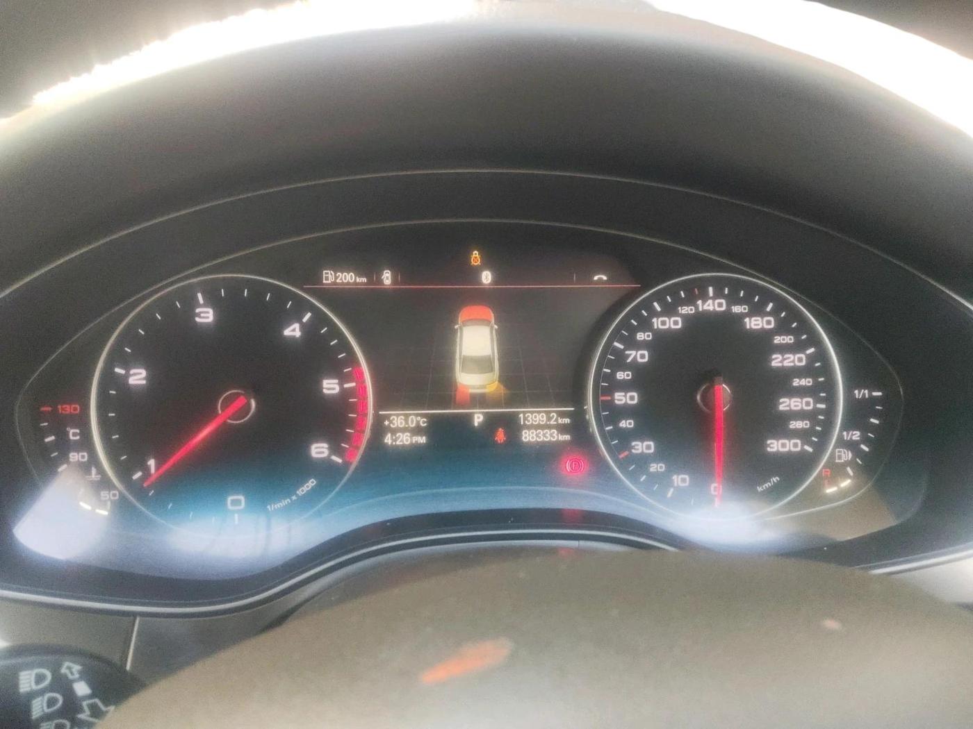 2012 Audi A6 2.0 TDI PREMIUM, Diesel, Automatic, 88,333 km, interior