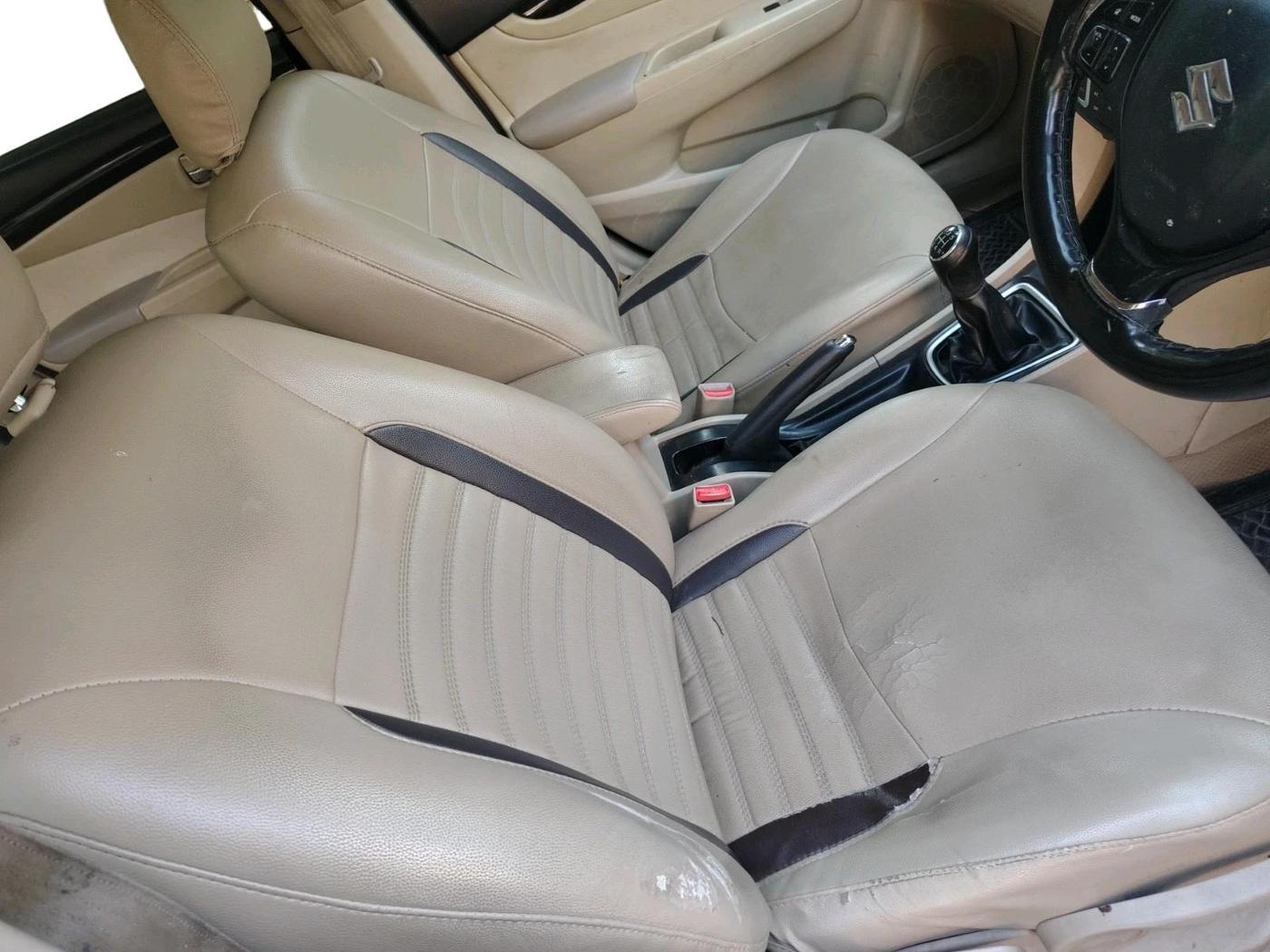 2017 Maruti Ciaz DELTA 1.4 MT PETROL, Petrol, Manual, 1,01,478 km, interior