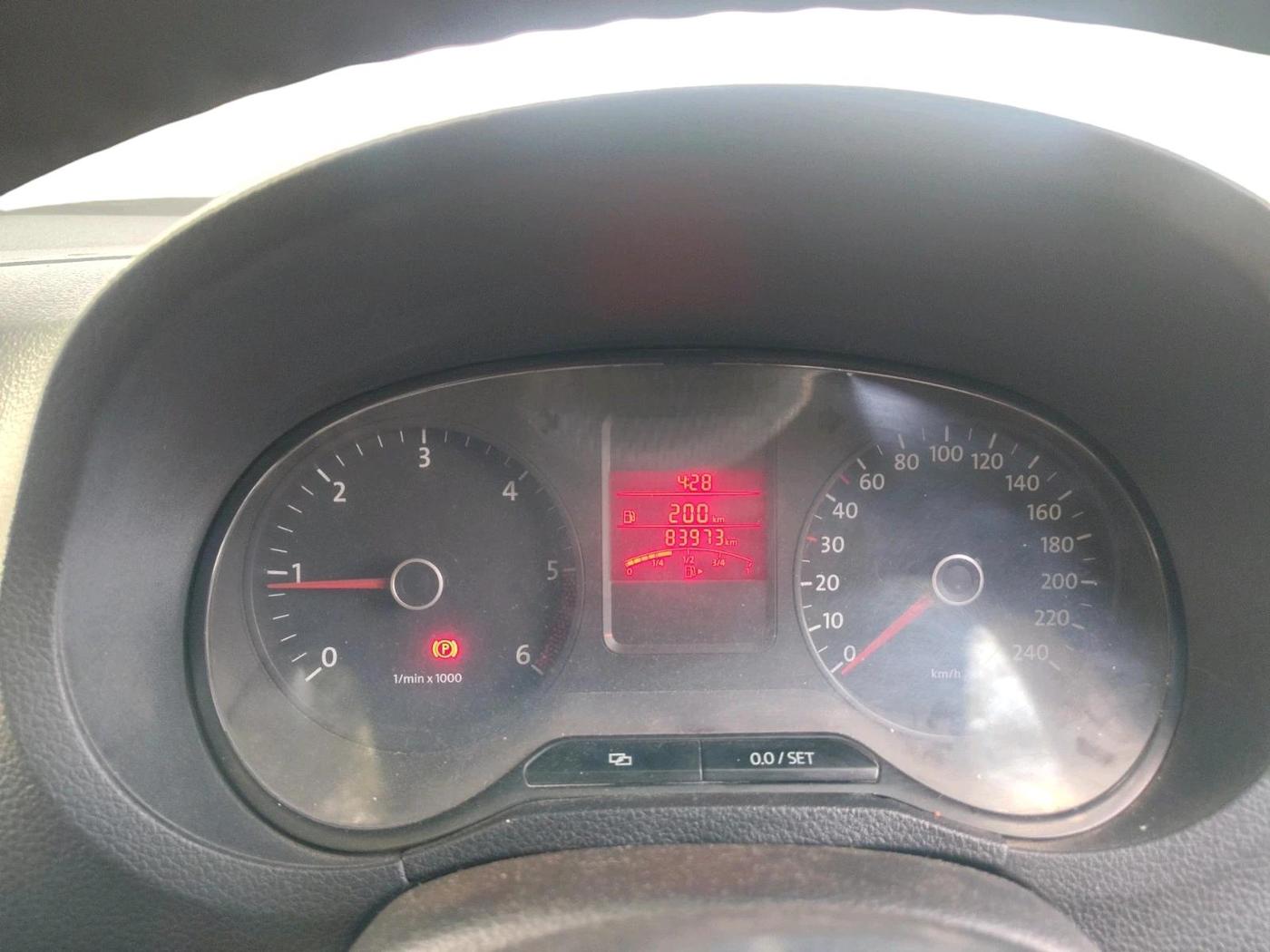 2014 Volkswagen Polo COMFORTLINE 1.2L, Diesel, Manual, 83,973 km, interior