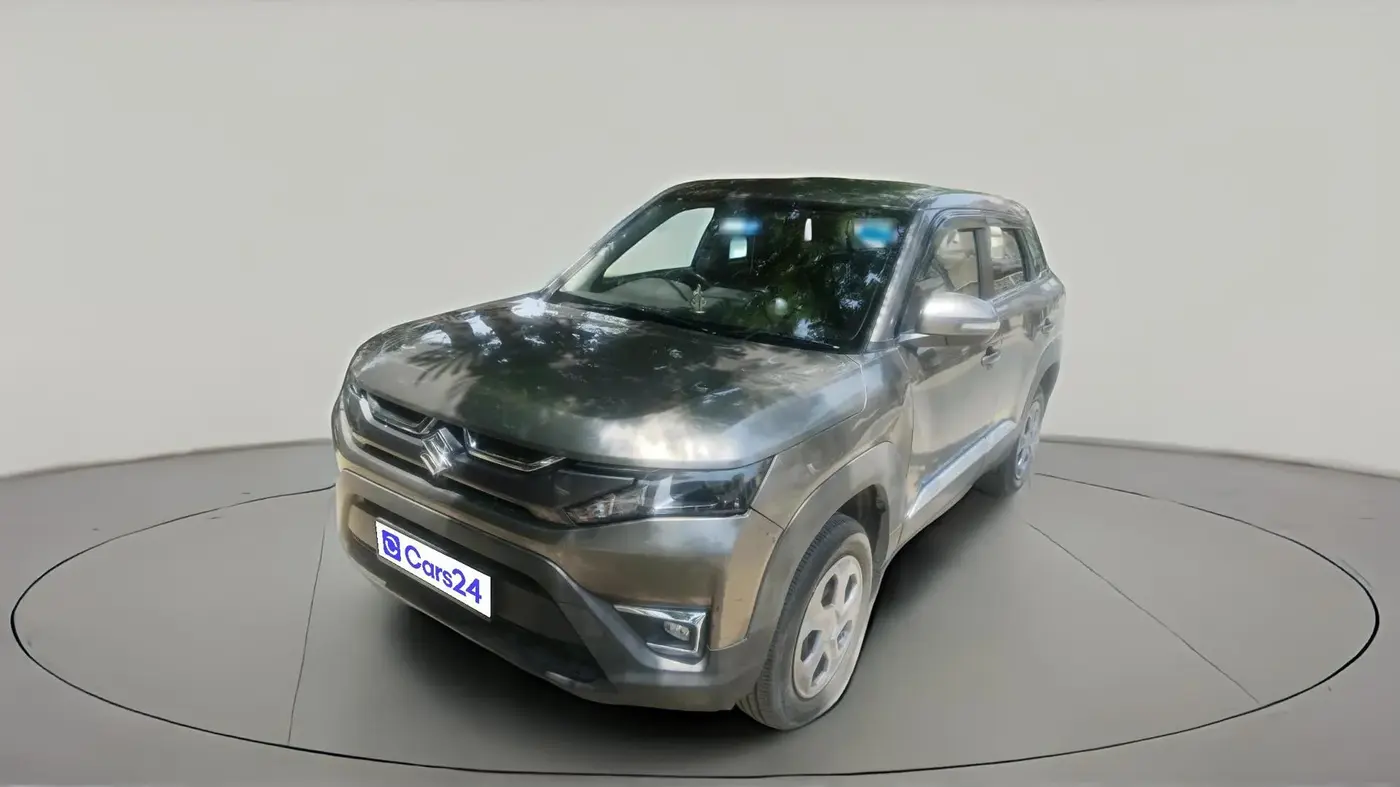 2023 Maruti BREZZA LXI SMART HYBRID, Petrol, Manual, 22,318 km, exterior