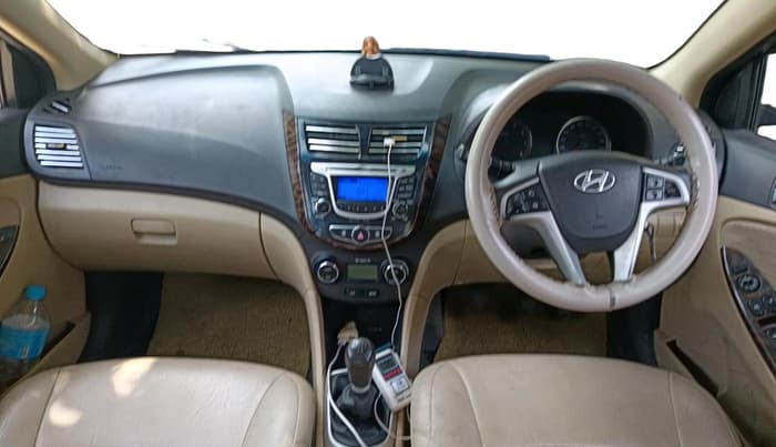 2014 Hyundai Verna FLUIDIC 1.6 VTVT SX, Petrol, Manual, 89,903 km, interior