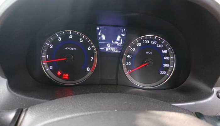 2014 Hyundai Verna FLUIDIC 1.6 VTVT SX, Petrol, Manual, 89,903 km, interior