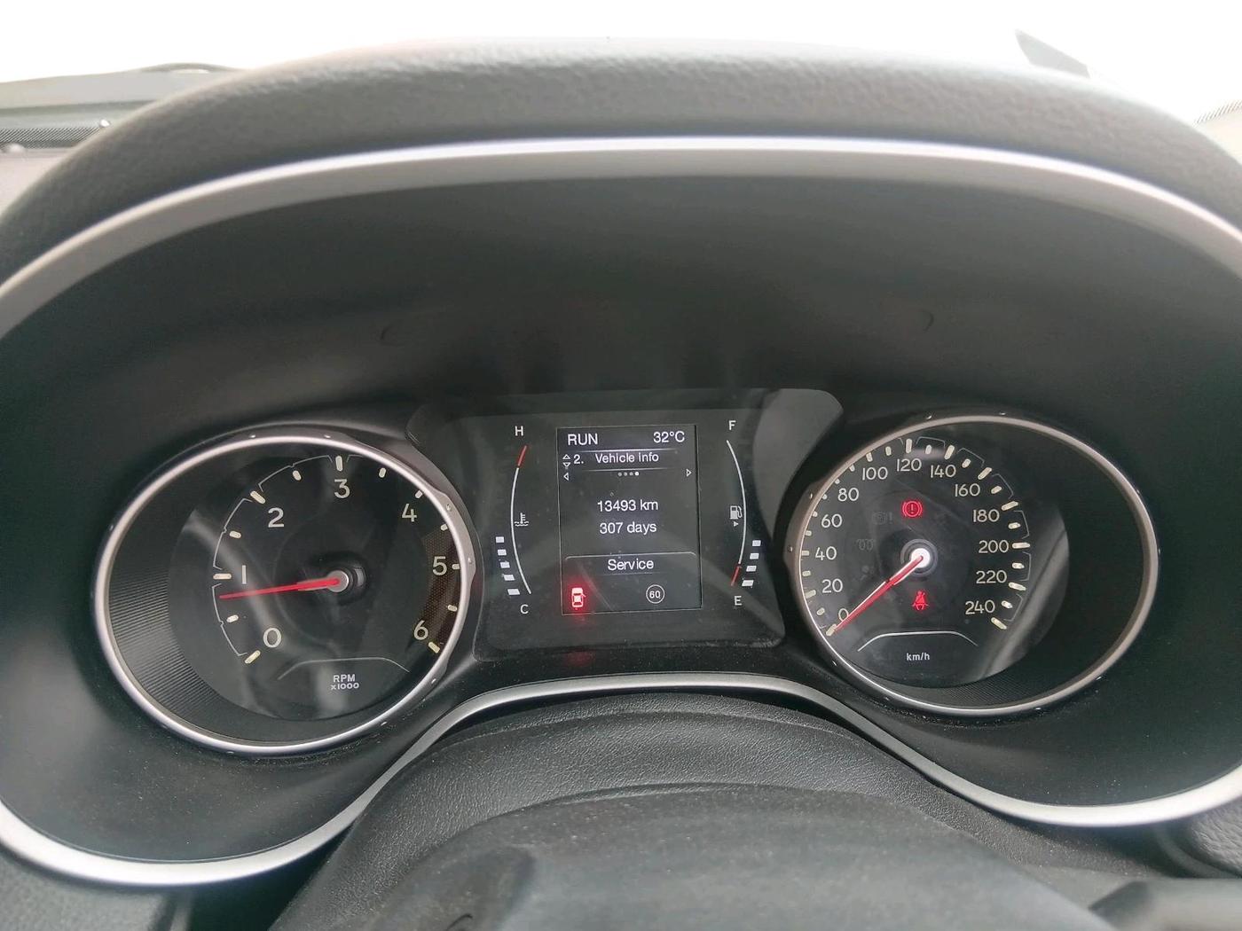 2017 Jeep Compass LIMITED 2.0 DIESEL 4X4, Diesel, Manual, 13,493 km, interior