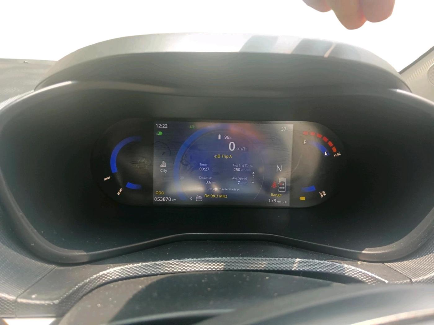 2023 Tata NEXON EV Creative Medium Range, Electric, Automatic, 53,870 km, interior