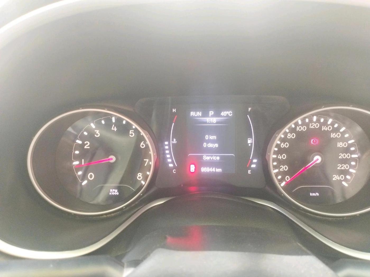 2017 Jeep Compass LIMITED 1.4 PETROL AT, Petrol, Automatic, 96,944 km, interior