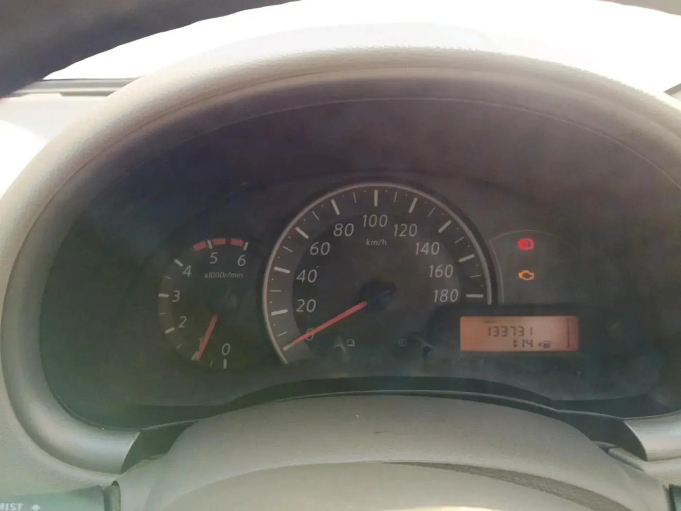 2011 Nissan Micra XV DIESEL, Diesel, Manual, 1,33,731 km, interior