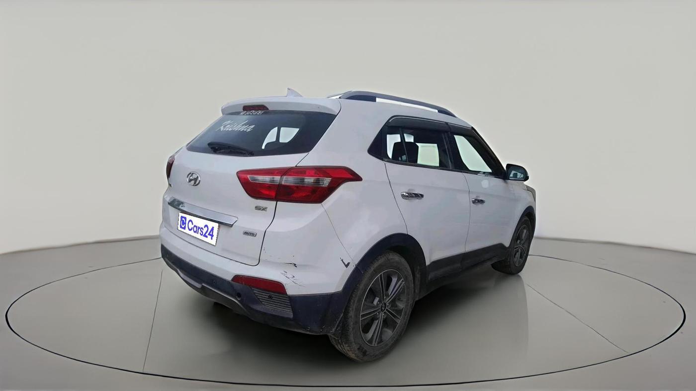 2017 Hyundai Creta SX PLUS AT 1.6 DIESEL, Diesel, Automatic, 1,50,050 km, exterior