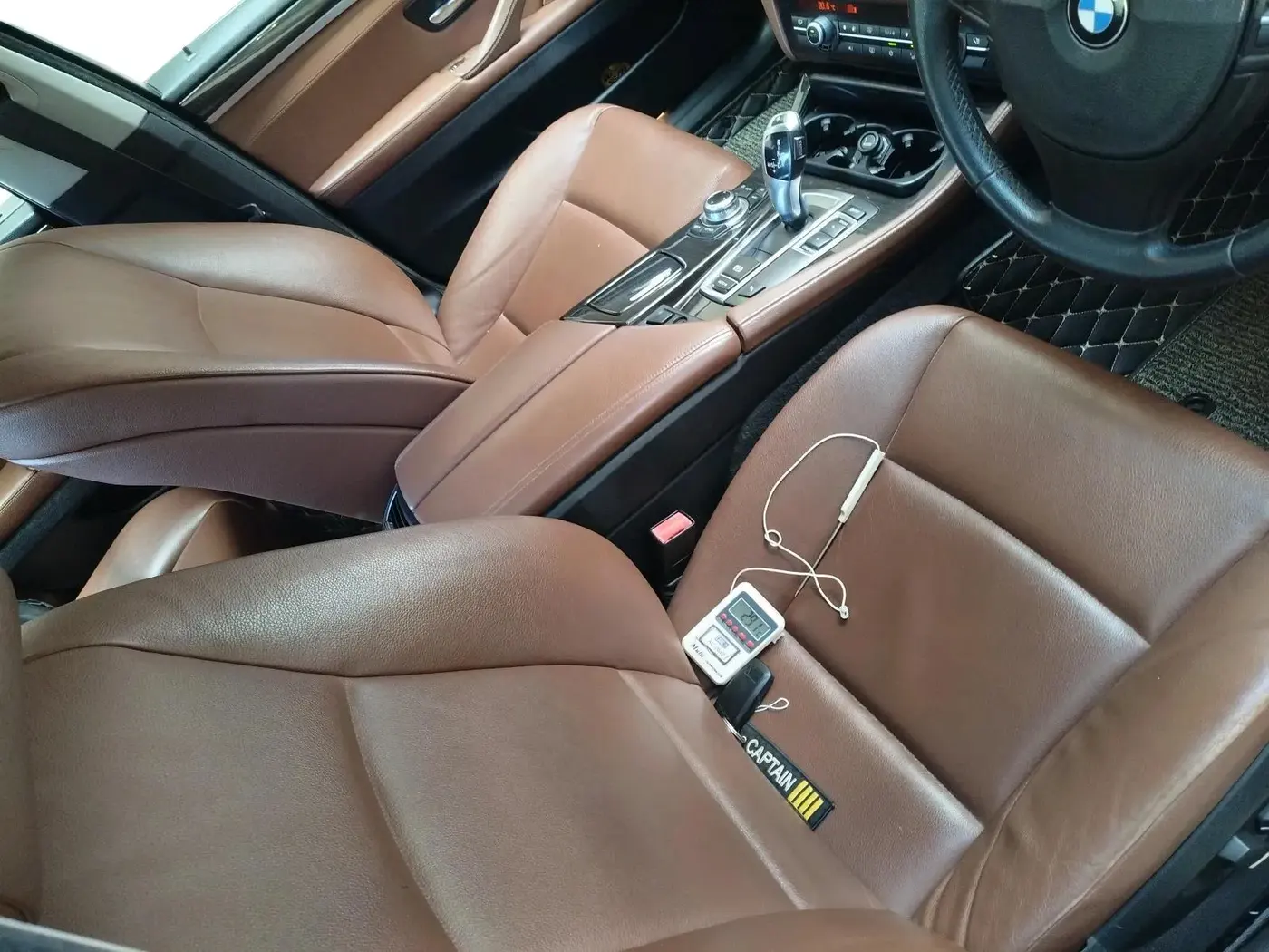 2012 BMW 5 Series 520D 2.0, Diesel, Automatic, 1,24,826 km, interior