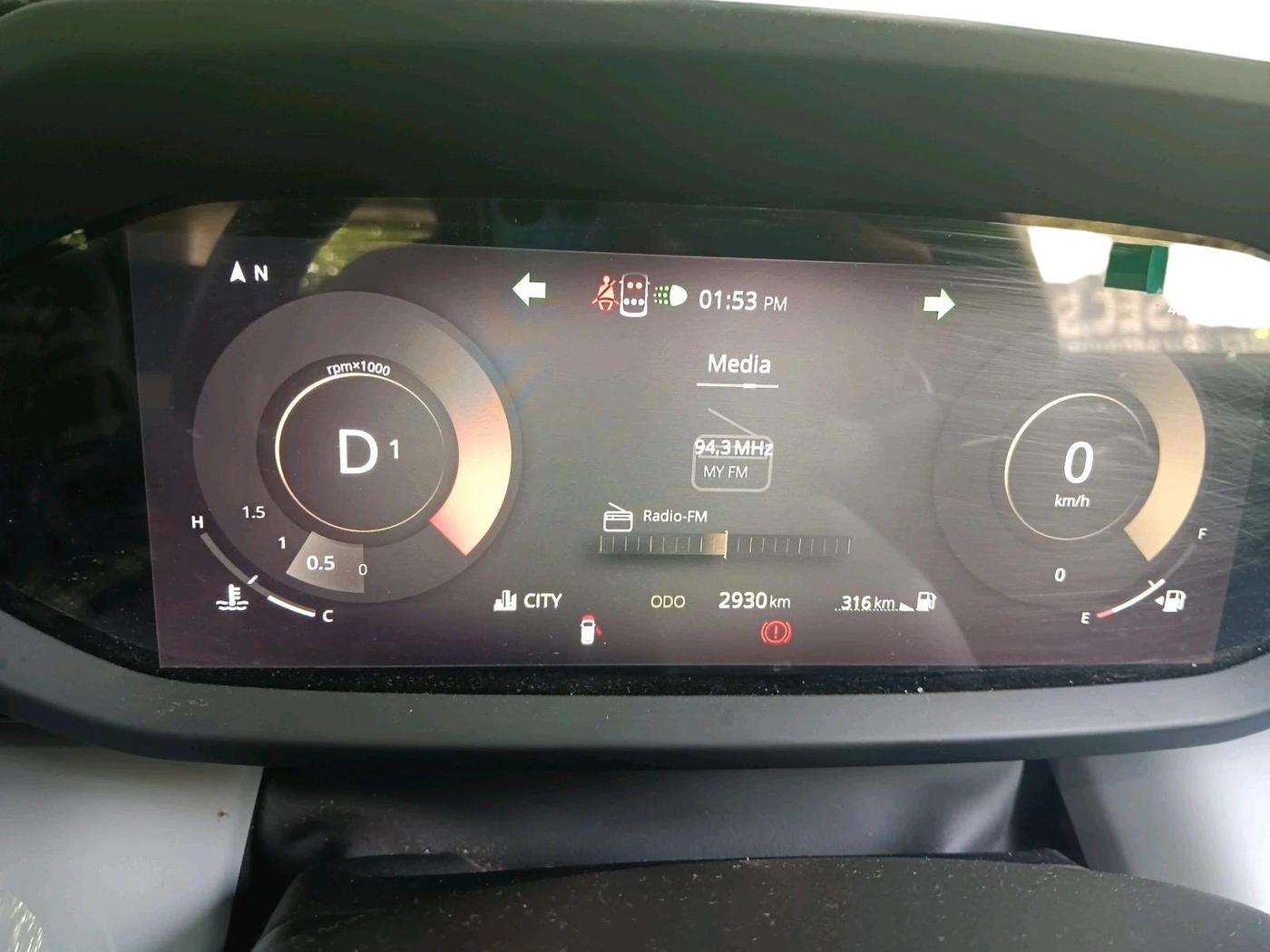 2026 Tata Sierra Adventure Plus 1.5 Turbo Hyperion AT, Petrol, Automatic, 2,930 km, interior
