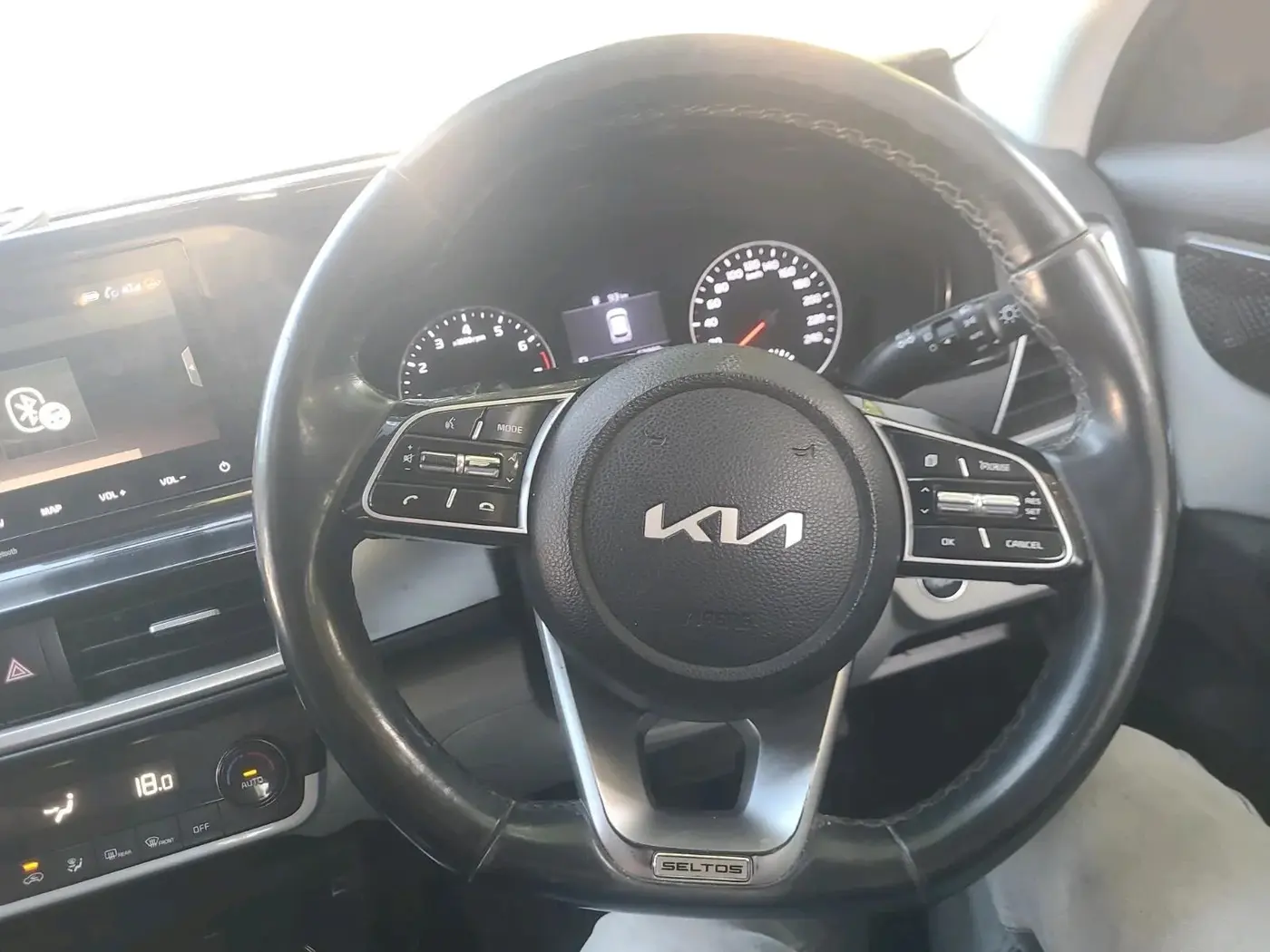 2021 KIA SELTOS HTX IVT 1.5 PETROL, Petrol, Automatic, 67,993 km, interior