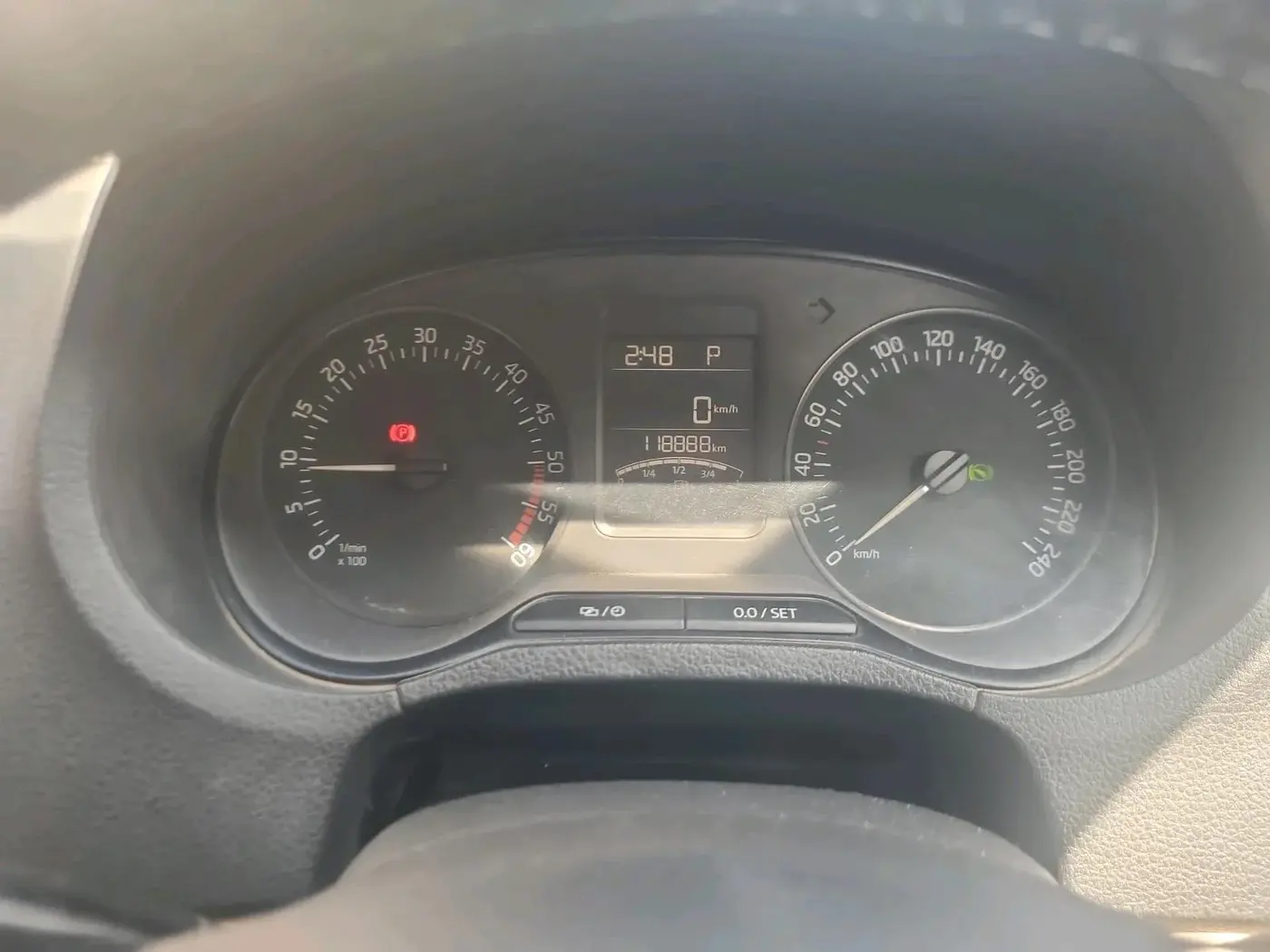 2017 Skoda Rapid AMBITION 1.5 TDI AT, Diesel, Automatic, 1,18,888 km, interior