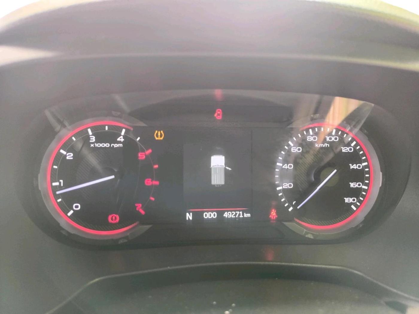 2020 Mahindra Thar LX HARD TOP 4WD MT, Diesel, Manual, 49,271 km, interior