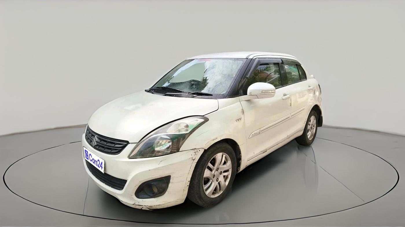 2012 Maruti Swift Dzire ZXI, Petrol, Manual, 1,23,892 km, exterior
