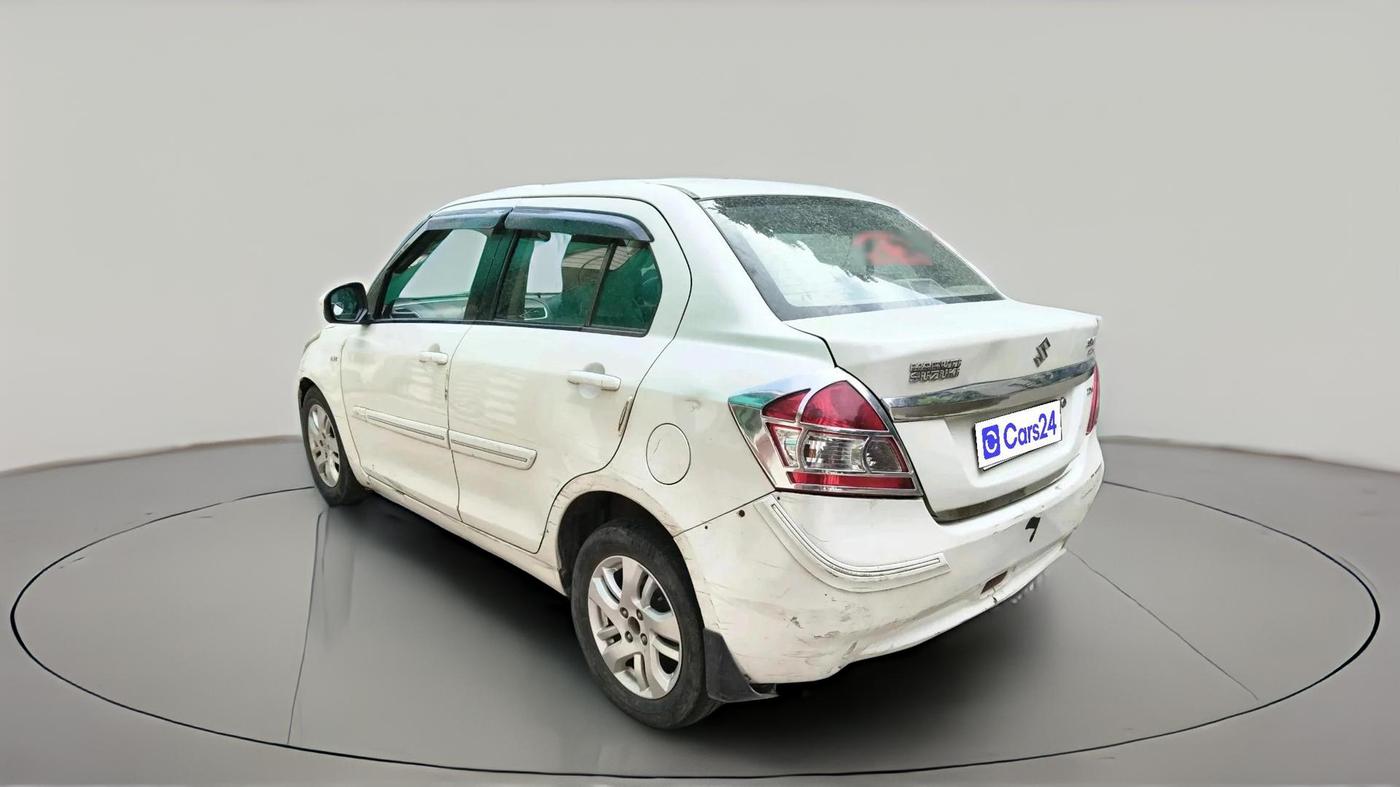 2012 Maruti Swift Dzire ZXI, Petrol, Manual, 1,23,892 km, exterior