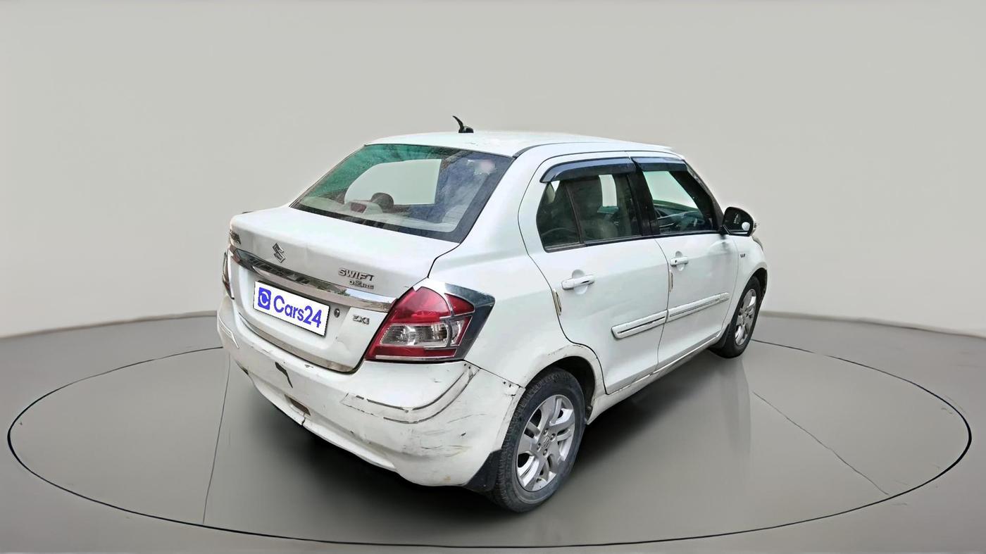 2012 Maruti Swift Dzire ZXI, Petrol, Manual, 1,23,892 km, exterior