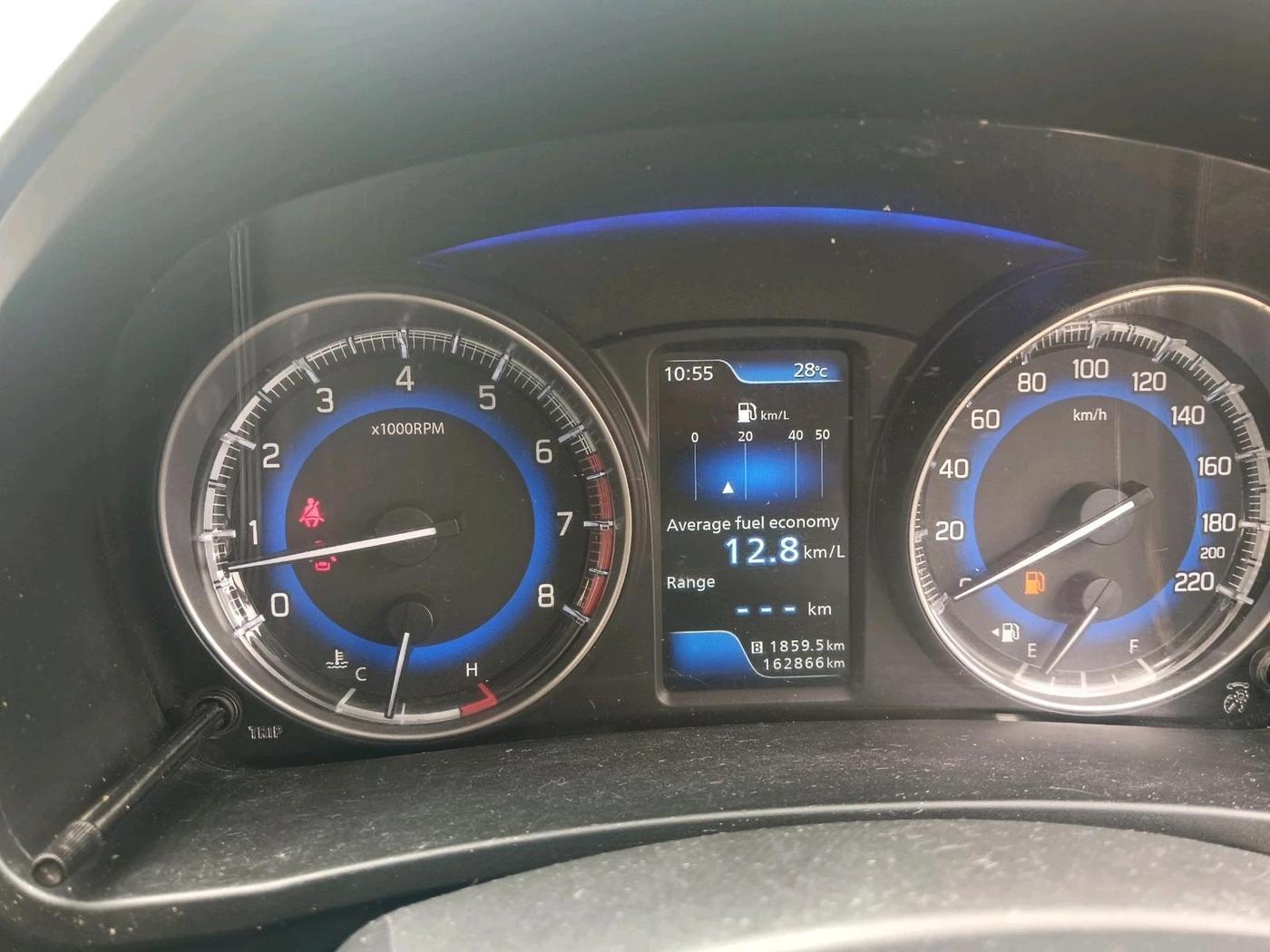 2022 Toyota Glanza G ISG, Petrol, Manual, 1,62,866 km, interior