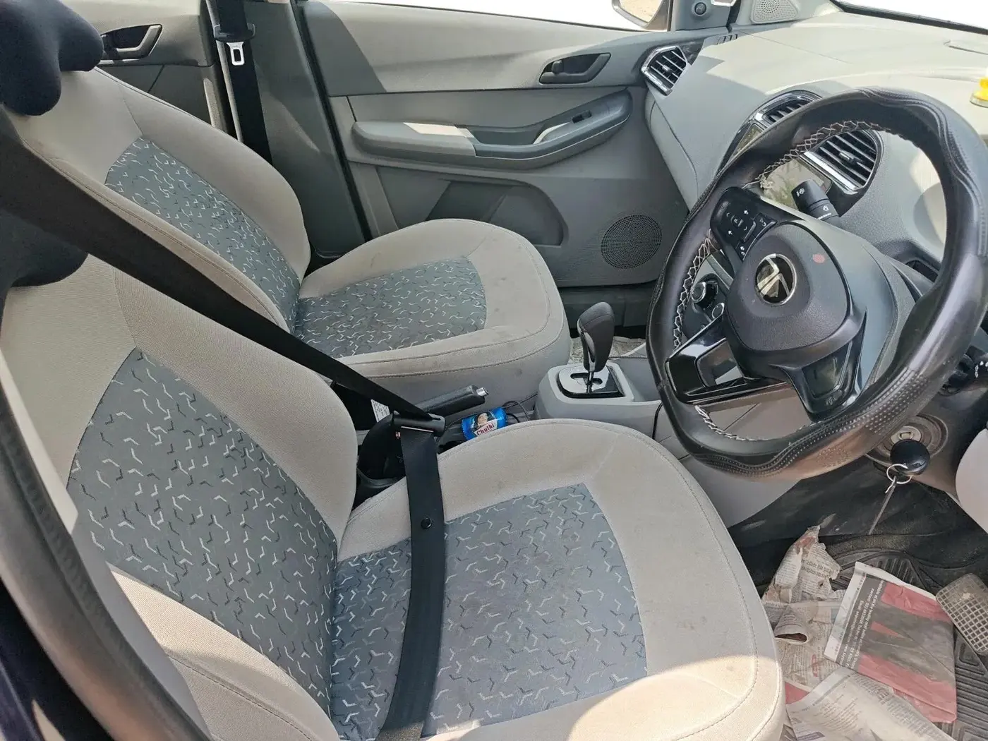 2024 Tata TIGOR XMA PETROL, Petrol, Automatic, 13,186 km, interior