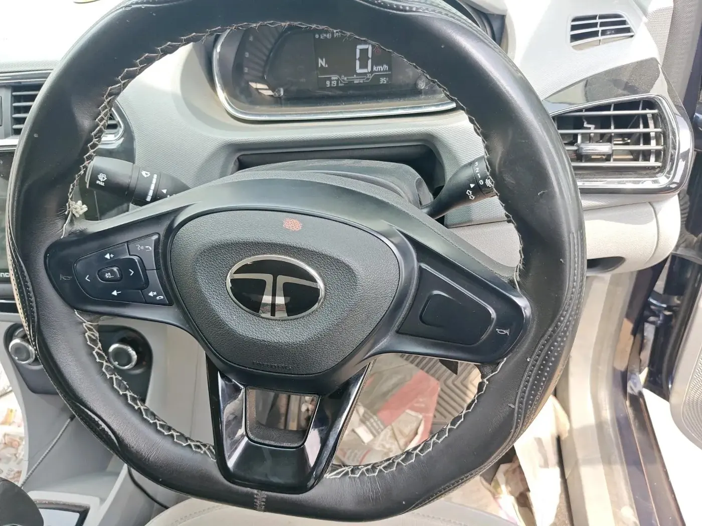 2024 Tata TIGOR XMA PETROL, Petrol, Automatic, 13,186 km, interior
