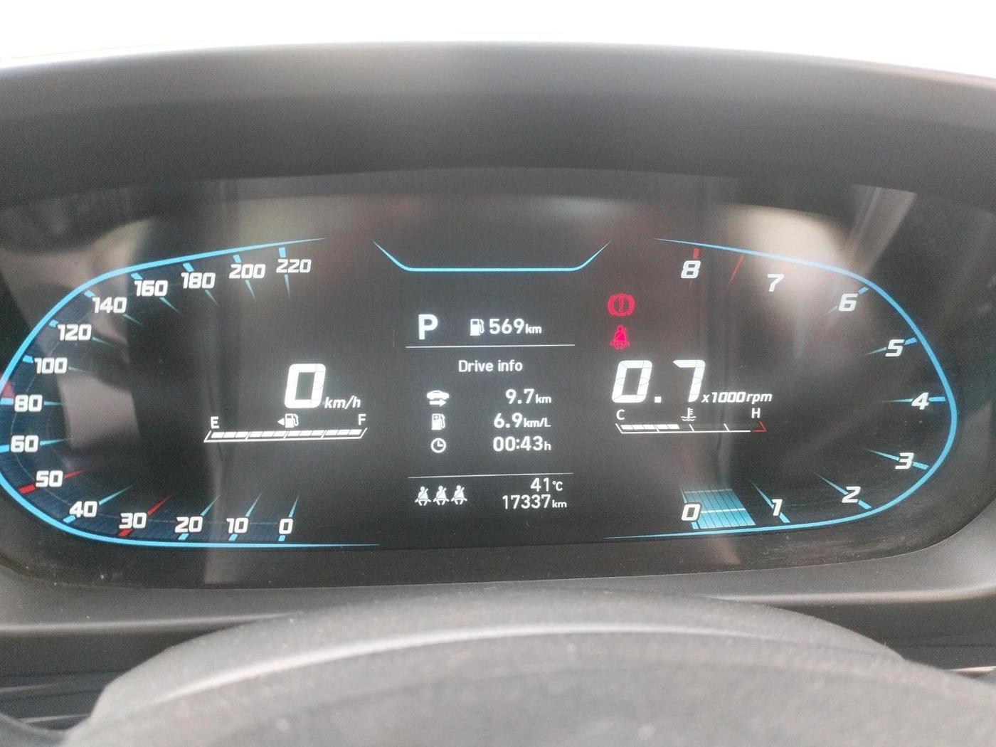 2024 Hyundai NEW I20 SPORTZ 1.2 IVT, Petrol, Automatic, 17,337 km, interior