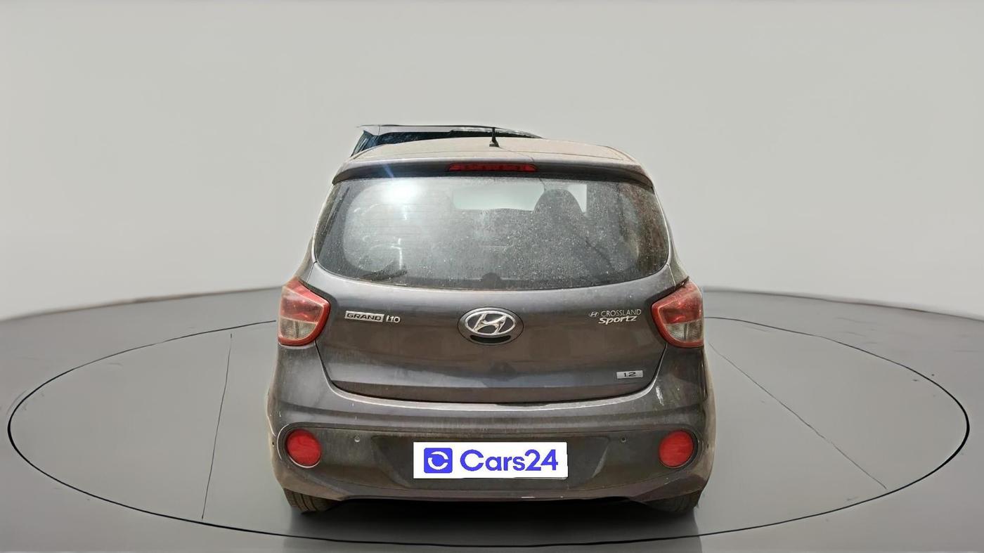 2017 Hyundai Grand i10 SPORTZ 1.2 KAPPA VTVT, Petrol, Manual, 99,619 km, exterior