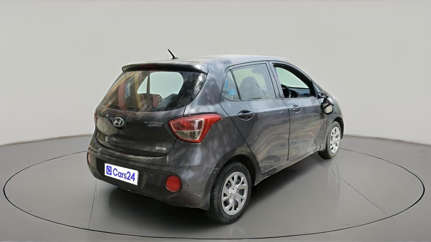 2017 Hyundai Grand i10 SPORTZ 1.2 KAPPA VTVT, Petrol, Manual, 99,619 km, exterior