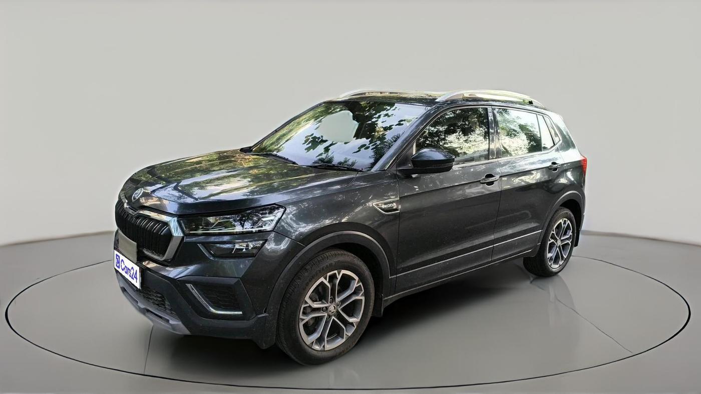 2021 Skoda KUSHAQ STYLE 1.0L TSI AT, Petrol, Automatic, 65,979 km, exterior
