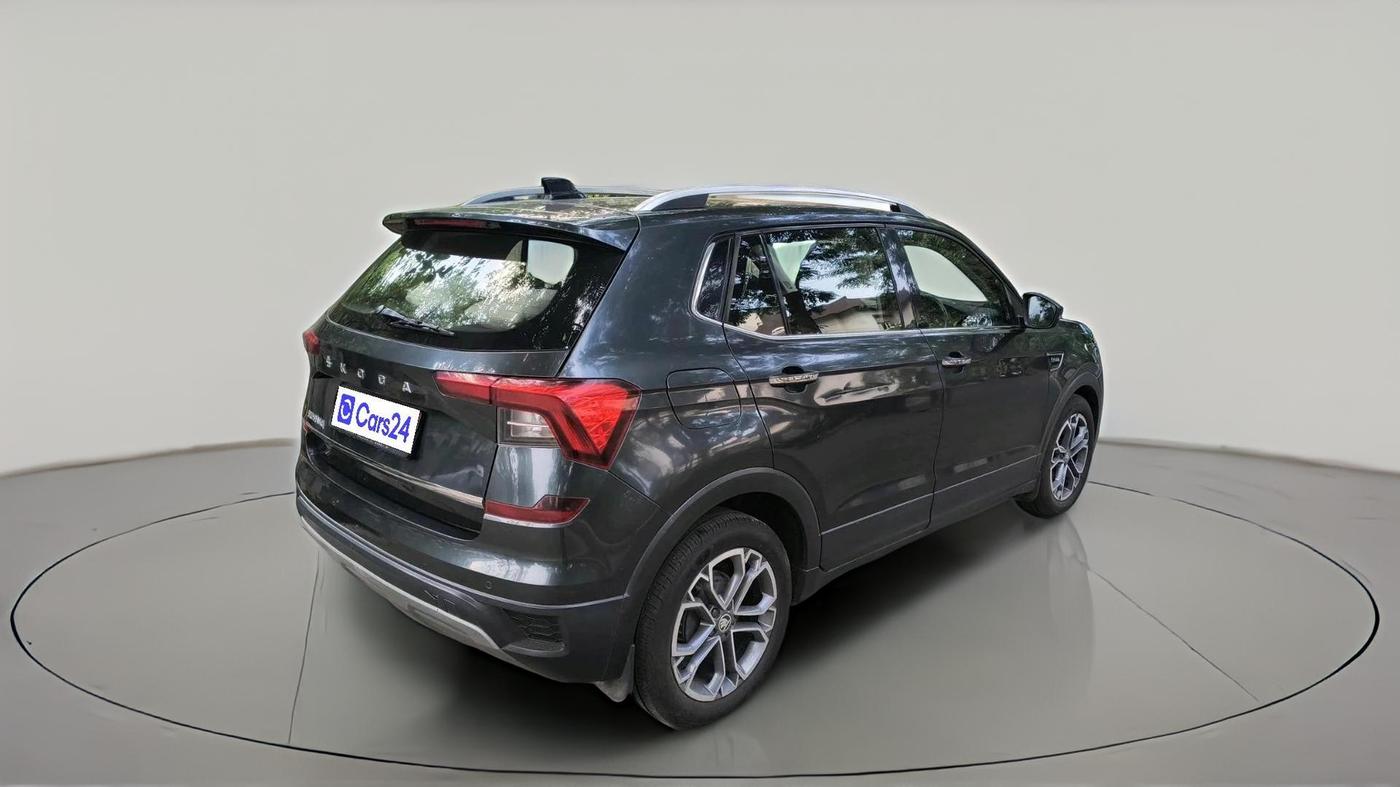 2021 Skoda KUSHAQ STYLE 1.0L TSI AT, Petrol, Automatic, 65,979 km, exterior