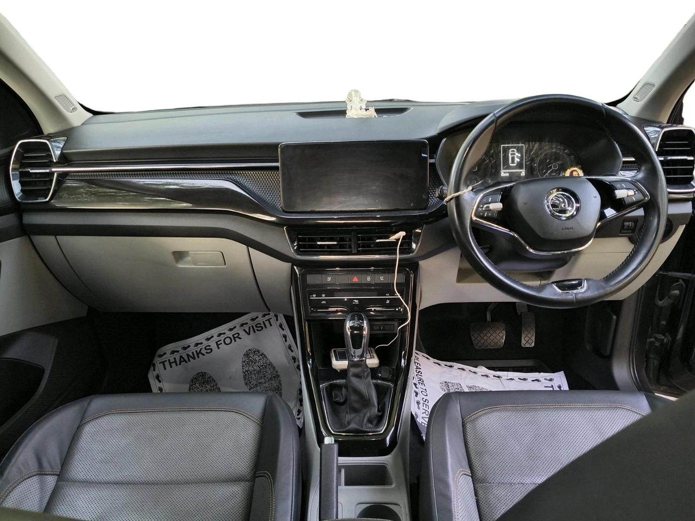2021 Skoda KUSHAQ STYLE 1.0L TSI AT, Petrol, Automatic, 65,979 km, interior