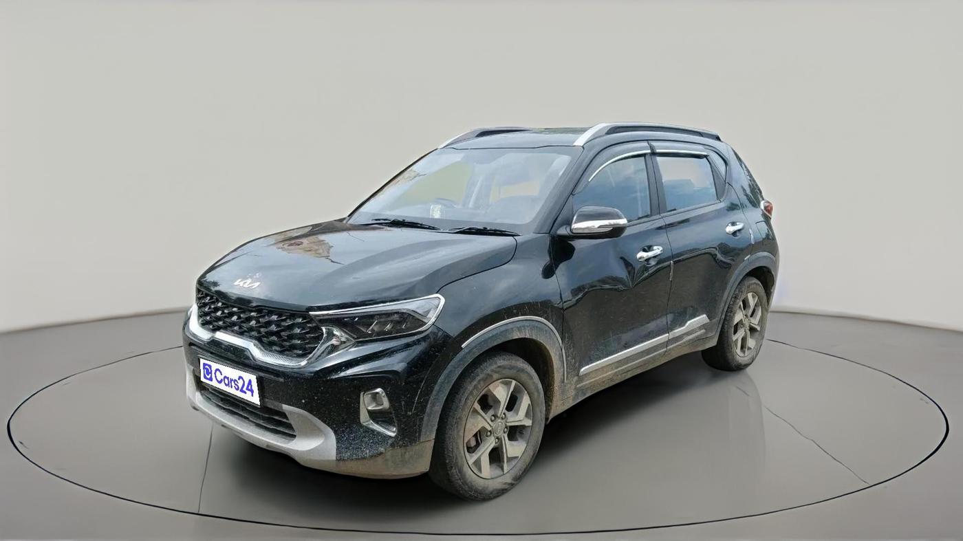 2023 KIA SONET HTX 1.0 TURBO PETROL IMT, Petrol, Manual, 69,535 km, exterior