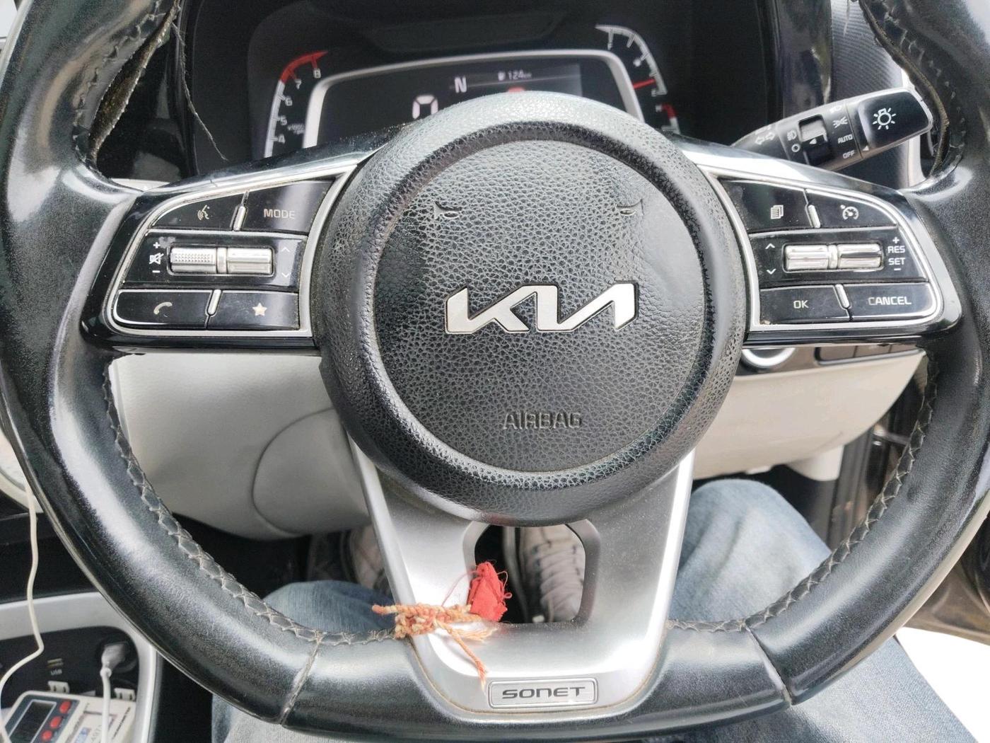 2023 KIA SONET HTX 1.0 TURBO PETROL IMT, Petrol, Manual, 69,535 km, interior