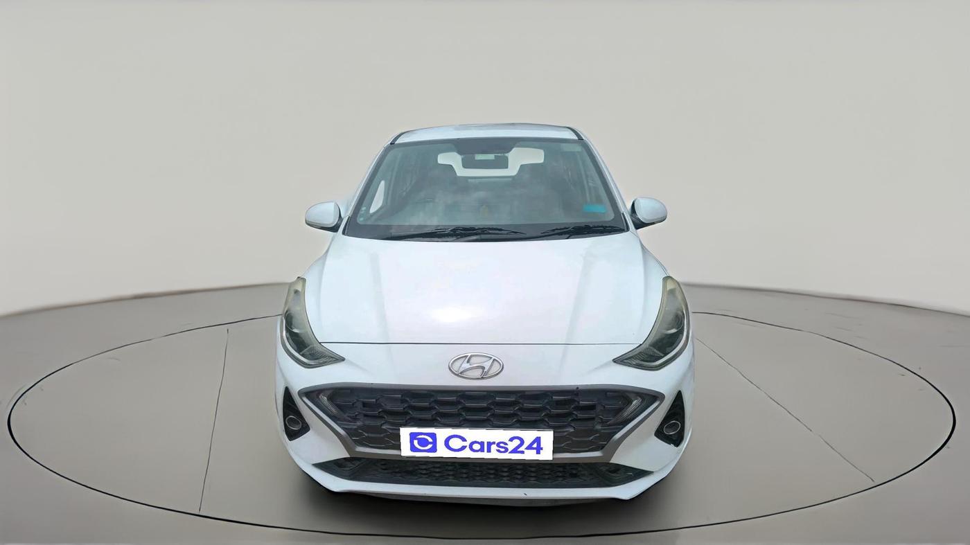 2020 Hyundai AURA SX PLUS 1.2 AMT CRDI, Diesel, Automatic, 45,991 km, exterior