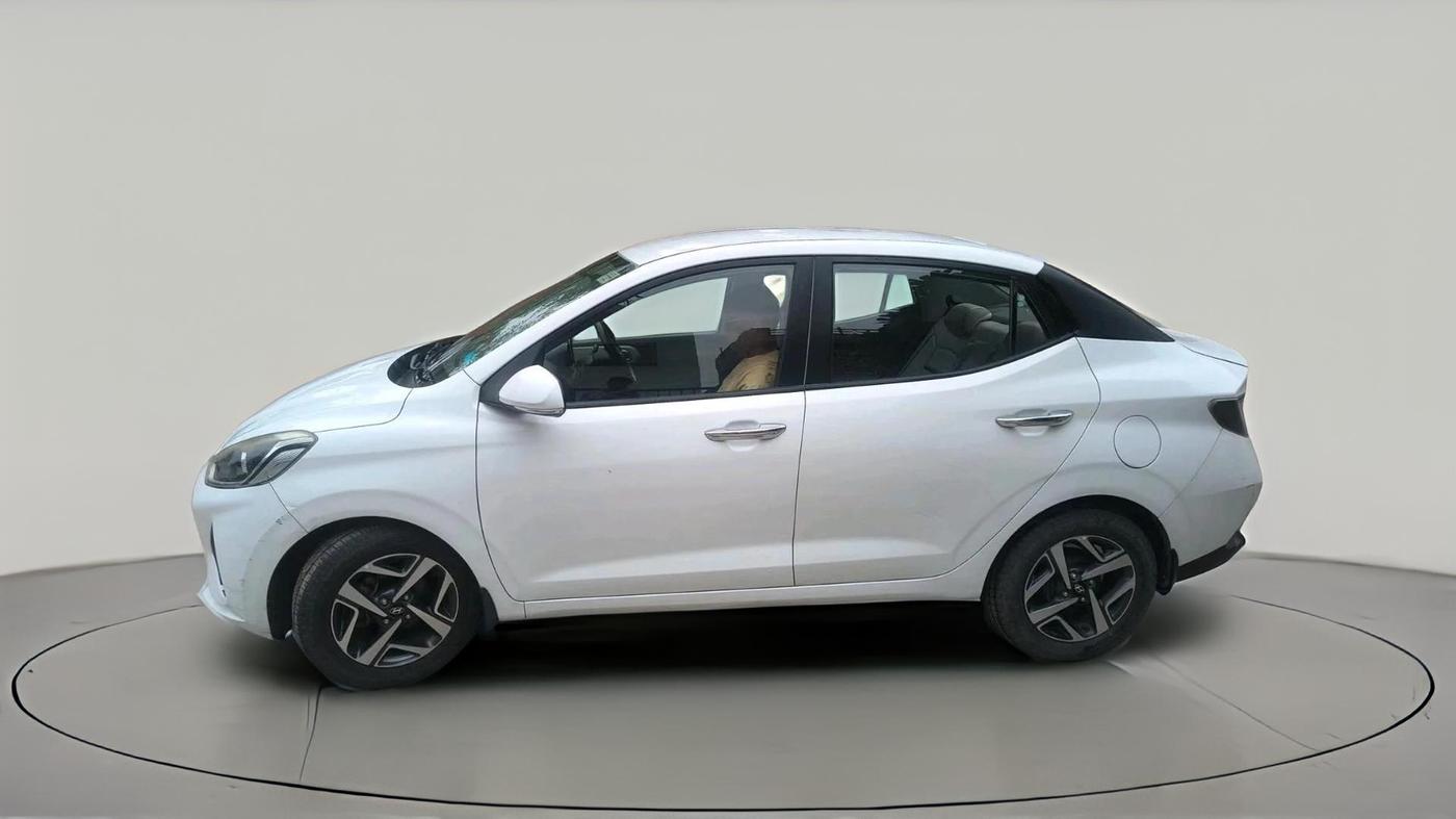 2020 Hyundai AURA SX PLUS 1.2 AMT CRDI, Diesel, Automatic, 45,991 km, exterior