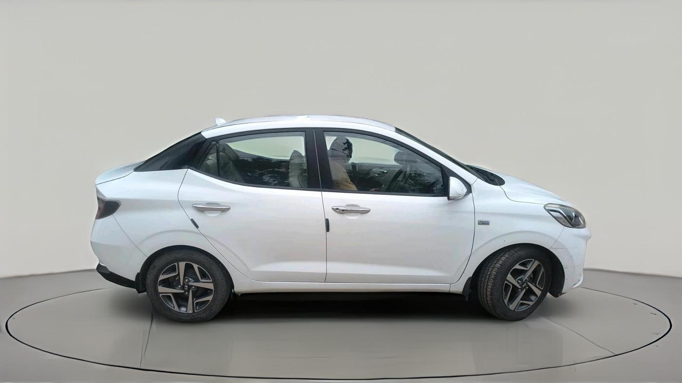 2020 Hyundai AURA SX PLUS 1.2 AMT CRDI, Diesel, Automatic, 45,991 km, exterior