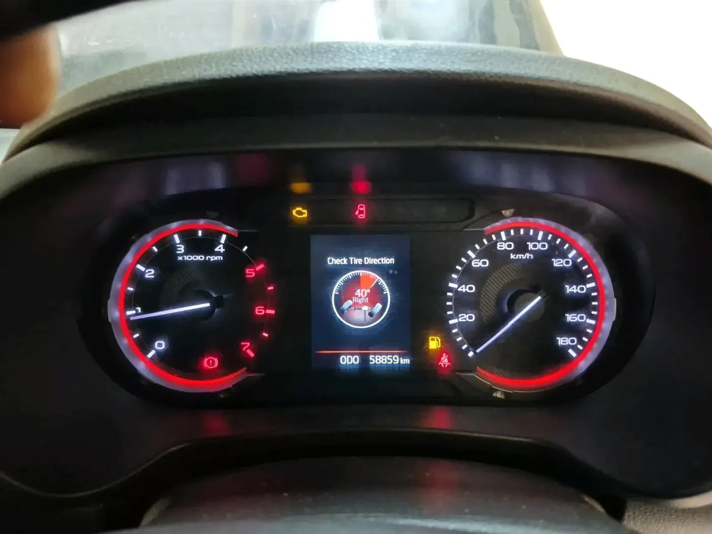 2023 Mahindra Thar LX HARD TOP 4WD MT, Diesel, Manual, 58,859 km, interior