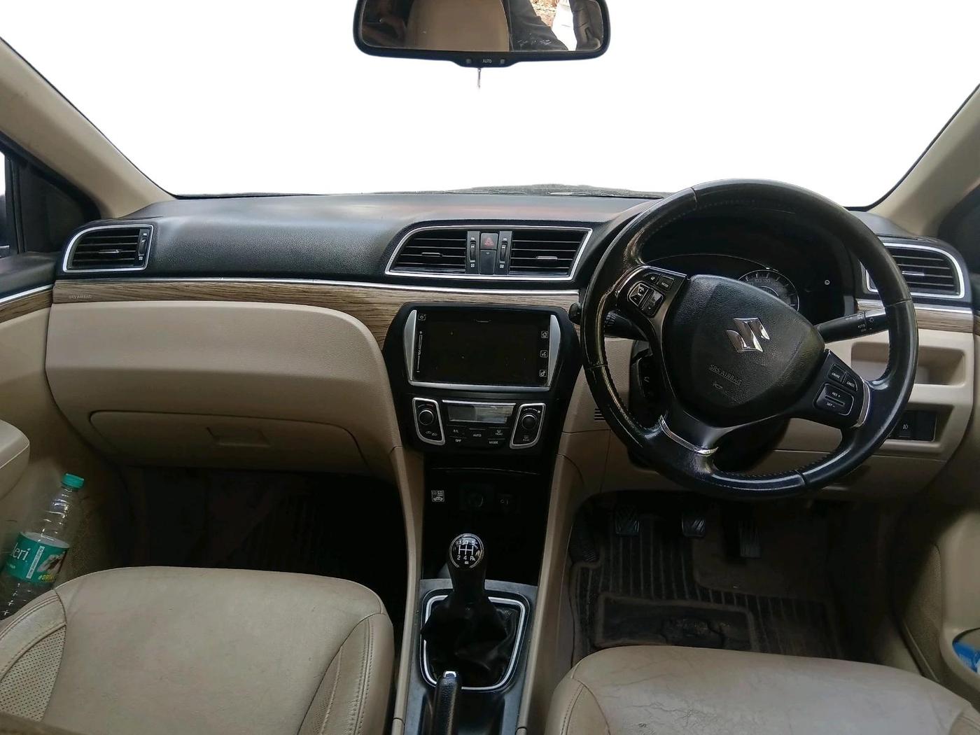 2018 Maruti Ciaz ALPHA 1.5 SHVS PETROL, Petrol, Manual, 72,961 km, interior