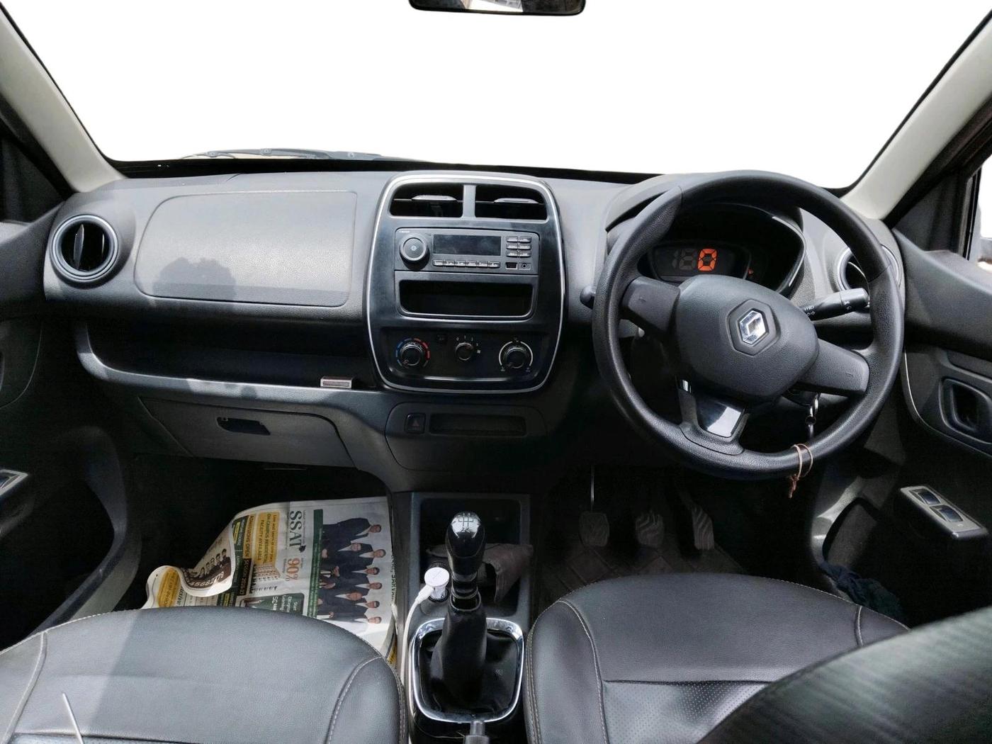 2017 Renault Kwid RXL, Petrol, Manual, 48,123 km, interior