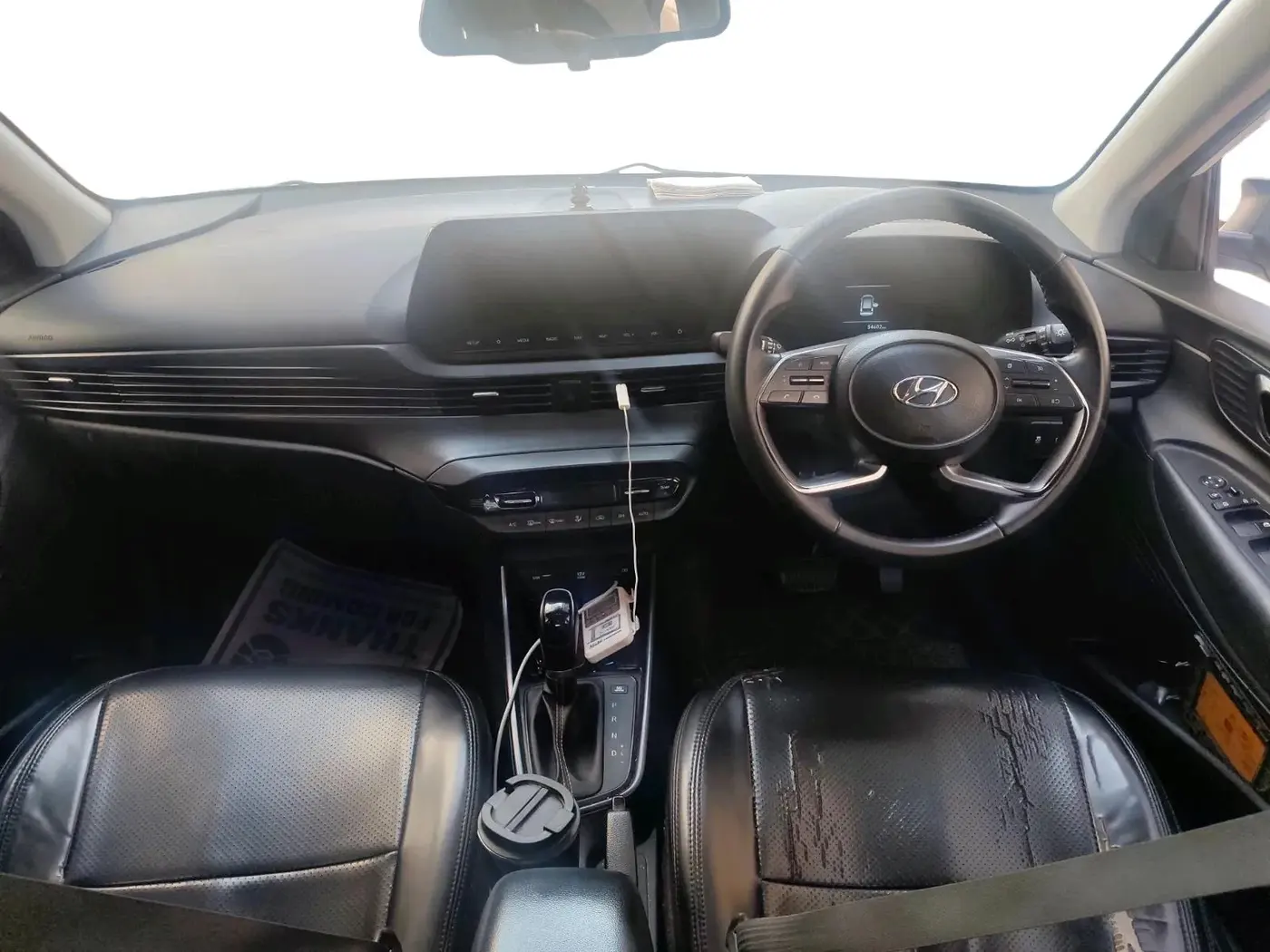 2022 Hyundai NEW I20 ASTA (O) 1.2 AT, Petrol, Automatic, 54,602 km, interior