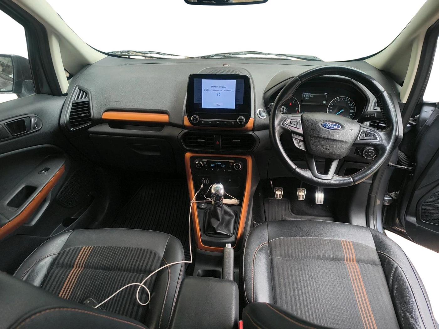 2021 Ford Ecosport TITANIUM 1.5L SPORTS(SUNROOF) DIESEL, Diesel, Manual, 37,648 km, interior