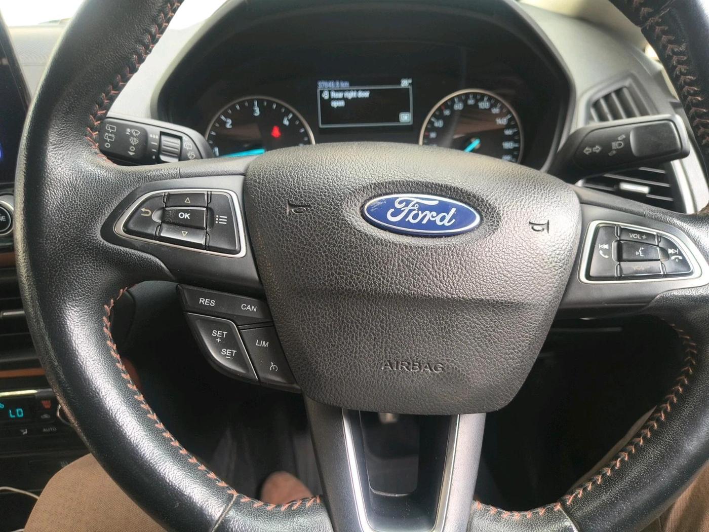 2021 Ford Ecosport TITANIUM 1.5L SPORTS(SUNROOF) DIESEL, Diesel, Manual, 37,648 km, interior
