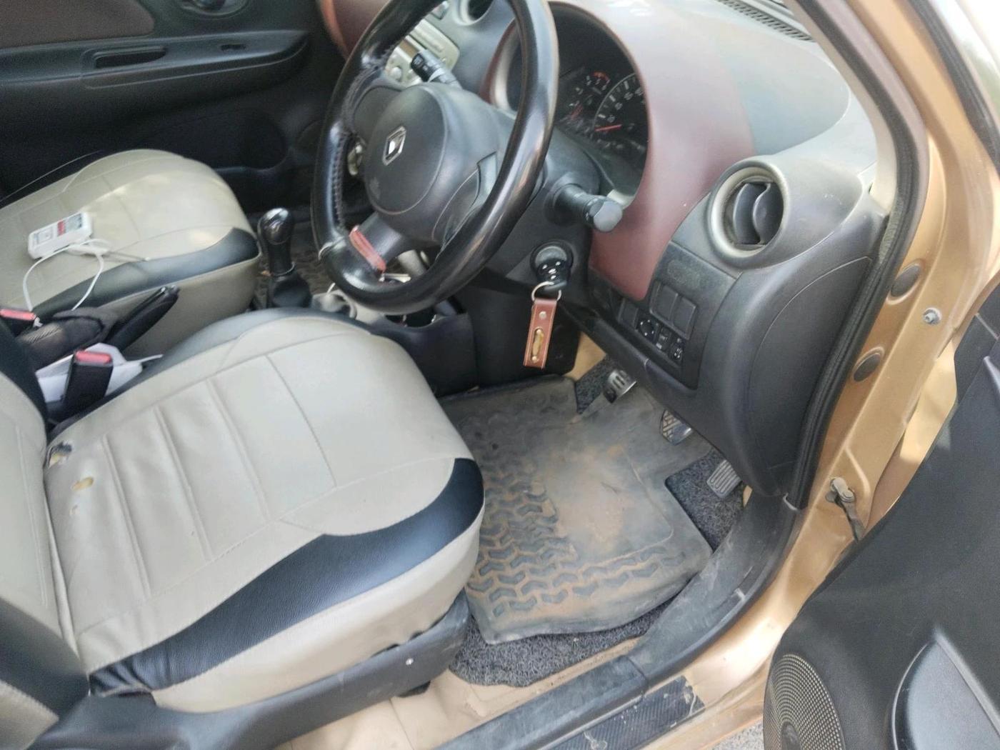 2012 Renault Pulse RXL DIESEL, Diesel, Manual, 1,63,900 km, interior