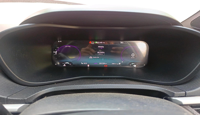 2023 Tata NEXON FEARLESS + SUNROOF DUAL TONE 1.2 PETROL, Petrol, Manual, 20,159 km, interior