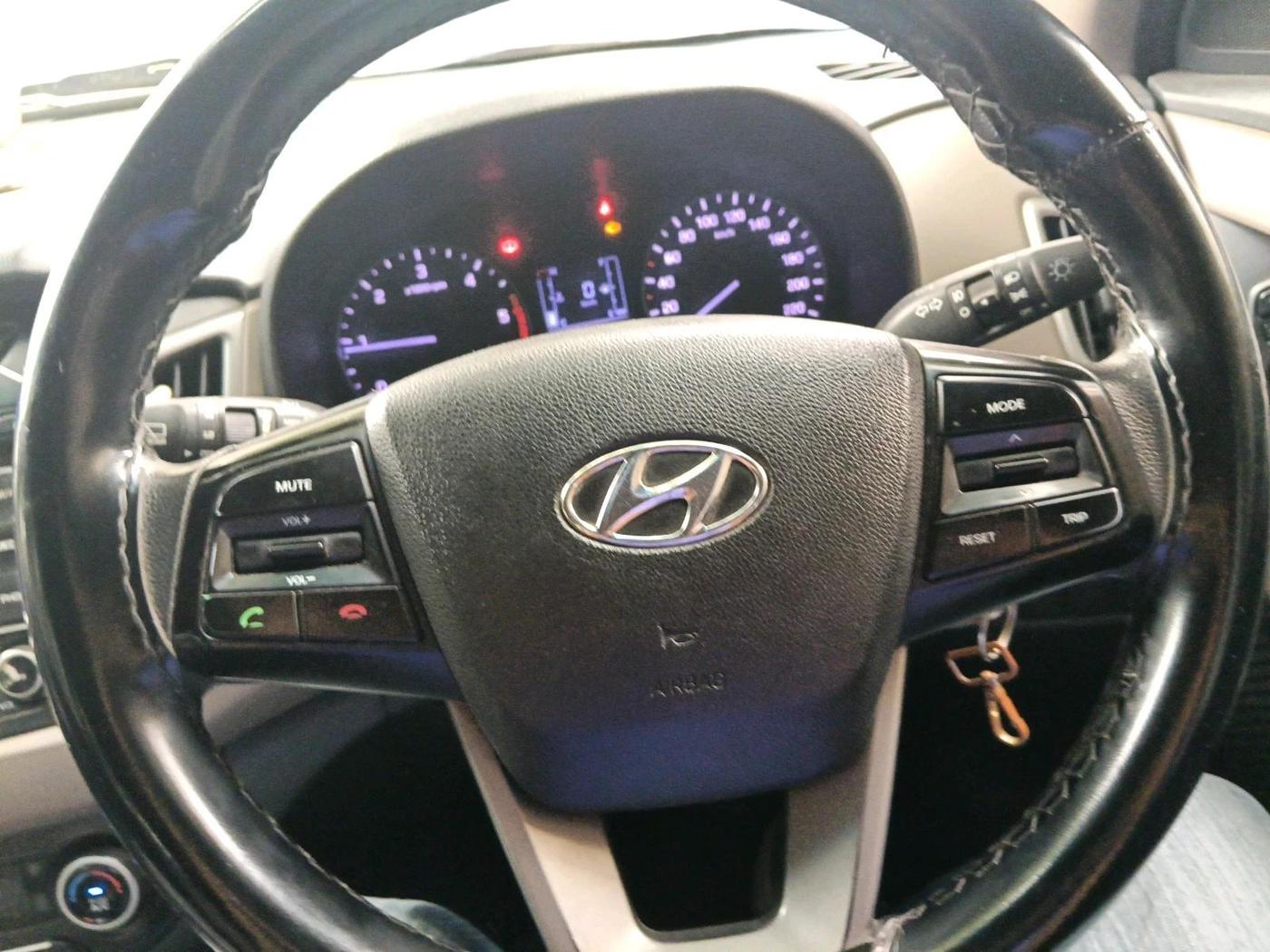 2016 Hyundai Creta SX 1.6 DIESEL, Diesel, Manual, 95,671 km, interior