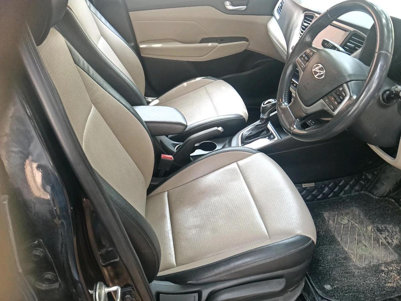 2018 Hyundai Verna 1.6 VTVT SX (O) AT, Petrol, Automatic, 43,136 km, interior