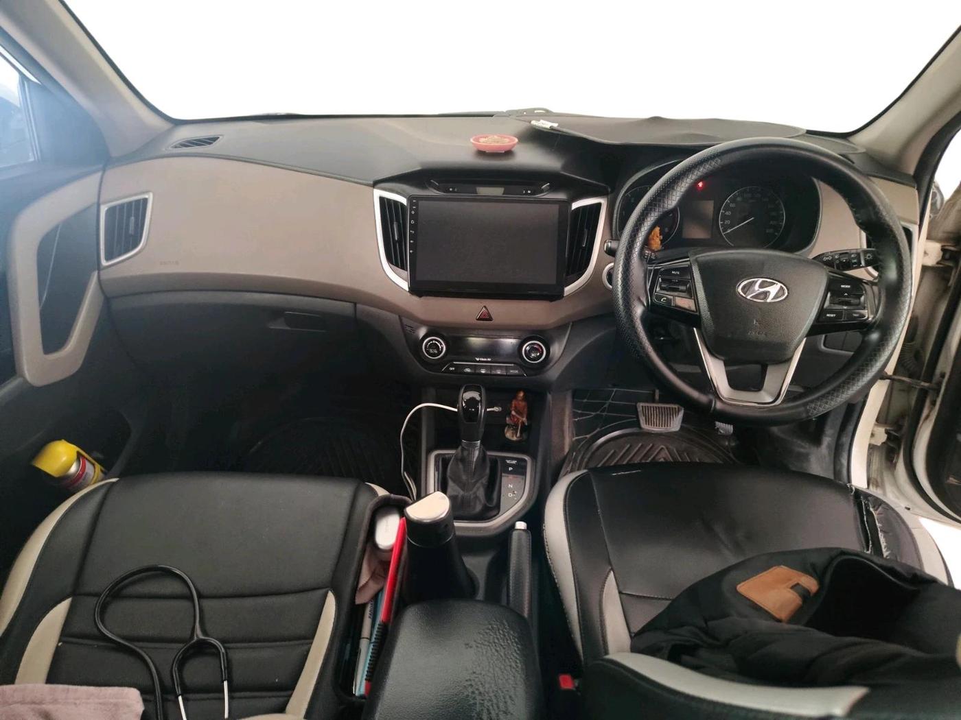 2017 Hyundai Creta SX PLUS AT 1.6 DIESEL, Diesel, Automatic, 1,56,045 km, interior