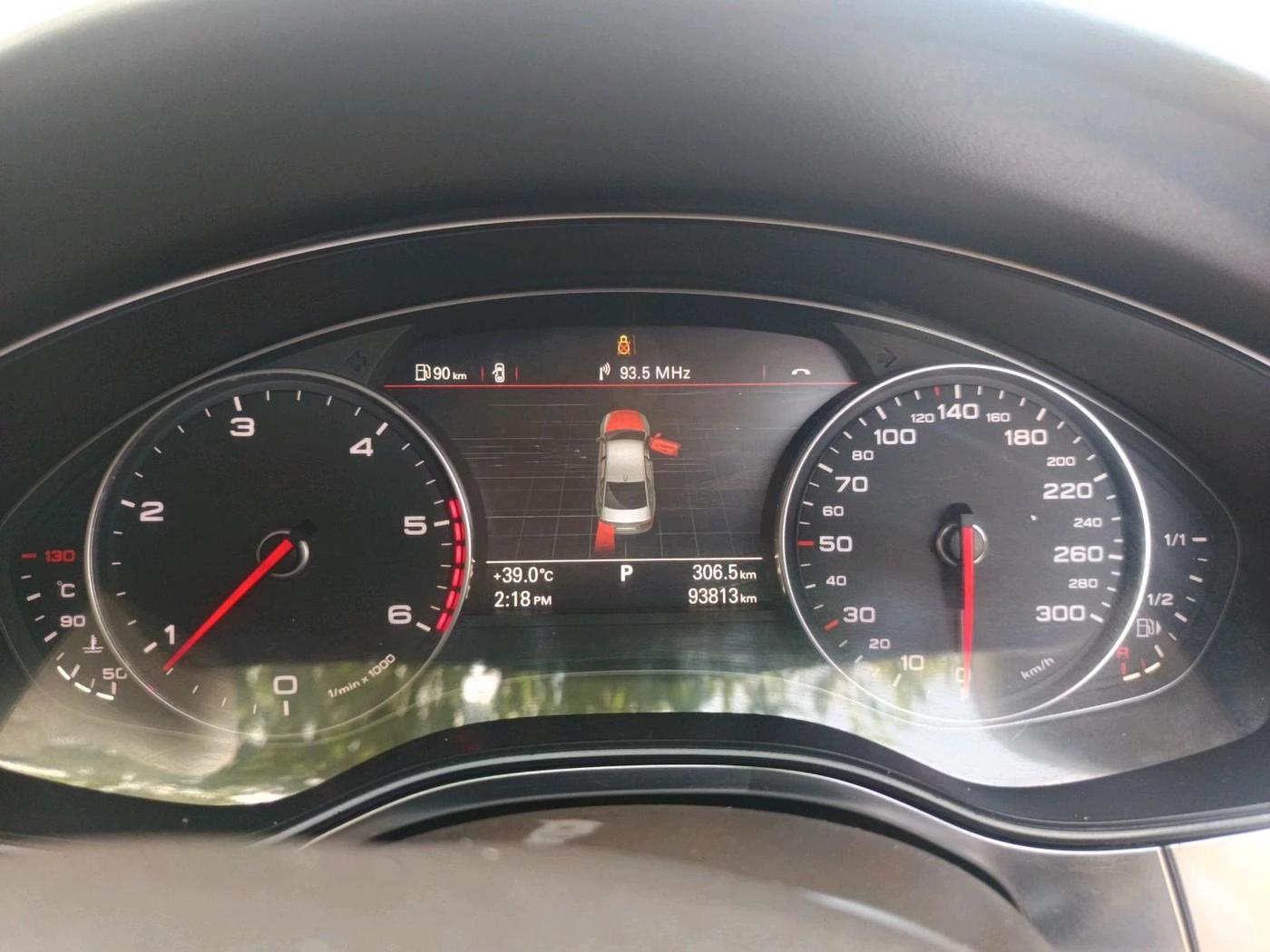 2011 Audi A6 2.0 TDI, Diesel, Automatic, 93,813 km, interior