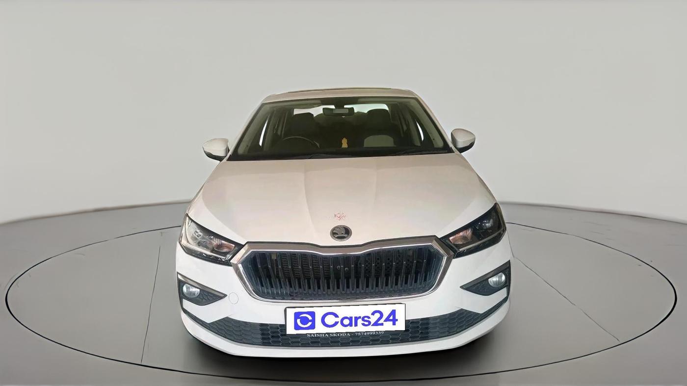 2022 Skoda SLAVIA STYLE 1.0L TSI MT, Petrol, Manual, 53,065 km, exterior