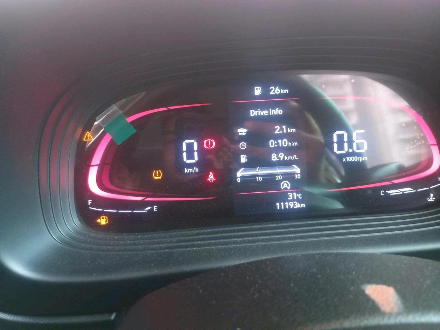 2024 Hyundai VENUE SX 1.2 PETROL, Petrol, Manual, 11,193 km, interior