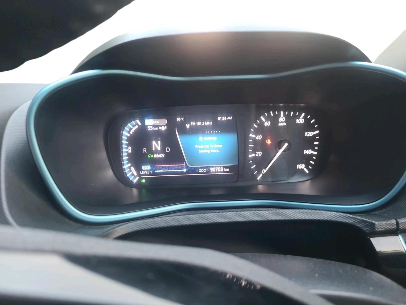 2021 Tata NEXON EV XZ PLUS LUX, Electric, Automatic, 90,703 km, interior