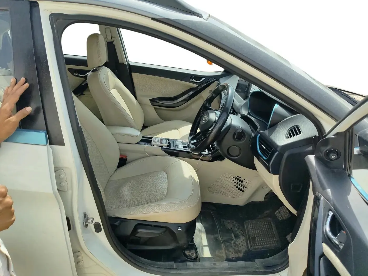 2023 Tata NEXON EV XZ PLUS LUX, Electric, Automatic, 56,222 km, interior